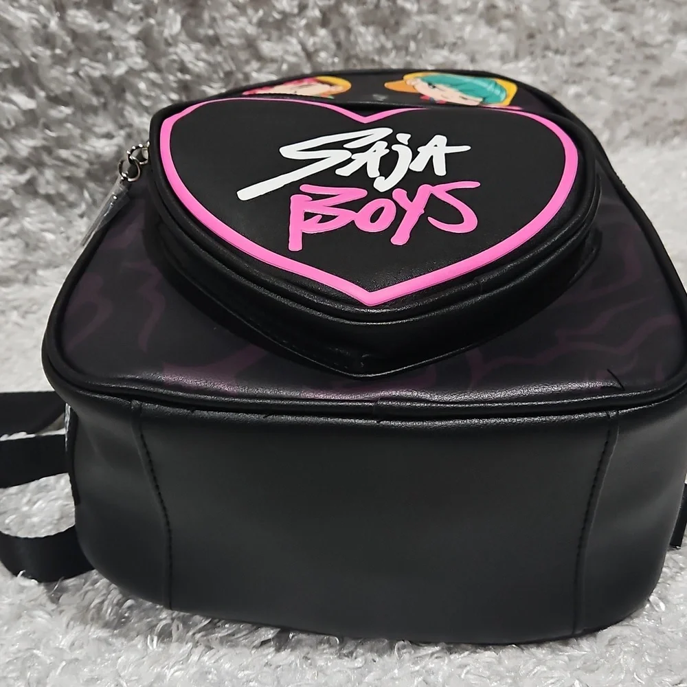 NWT KPop Demon Hunters Saja Boys Mini Backpack - Picture 5 of 12